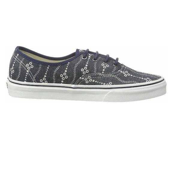 VANS Authentic (Indigo) Mood Indigo Navy Blue White Womens Sneakers - Picture 2 of 4